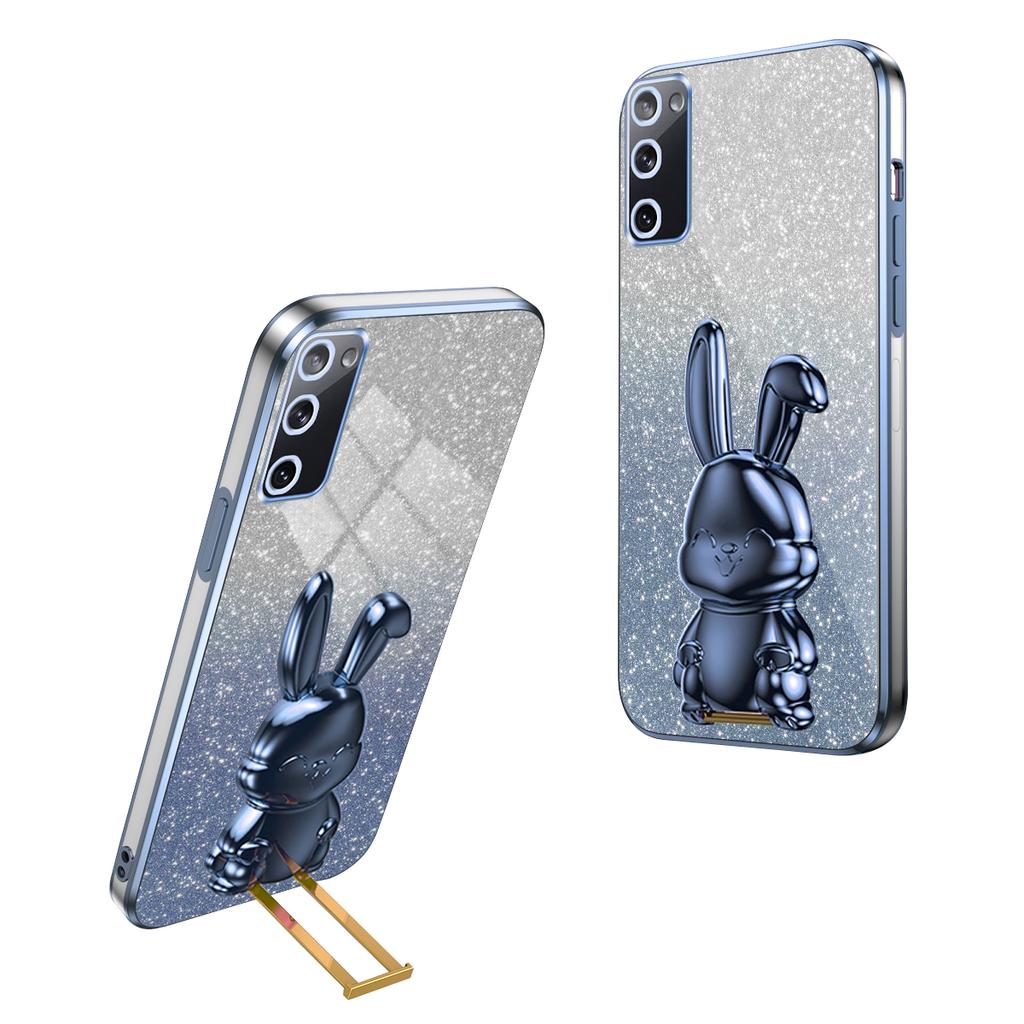 For Samsung Galaxy S20 FE/S20 FE 5G/S20 FE 2022/S20 Lite Case Glitter Anti-drop Phone Kickstand Cover