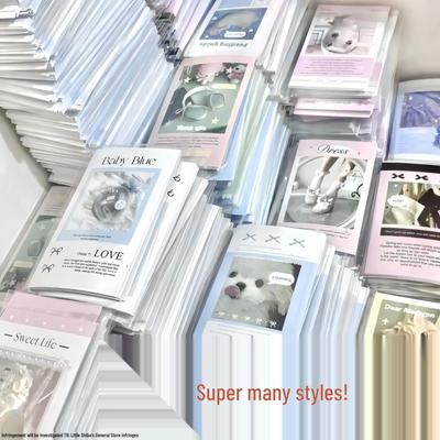 Korean Ballet-Style Simple Fashion Stickers - Random Match Sealing Stickers for Packaging