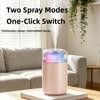 Ultrasonic Spray Mini Air Humidifier Colorful Light Essential Oil Diffuser  For Car
