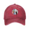 And Enid Baseball Cap Classic Distressed Washed Snapback Hat for Unisex Women Outdoor Activities Hats Cap