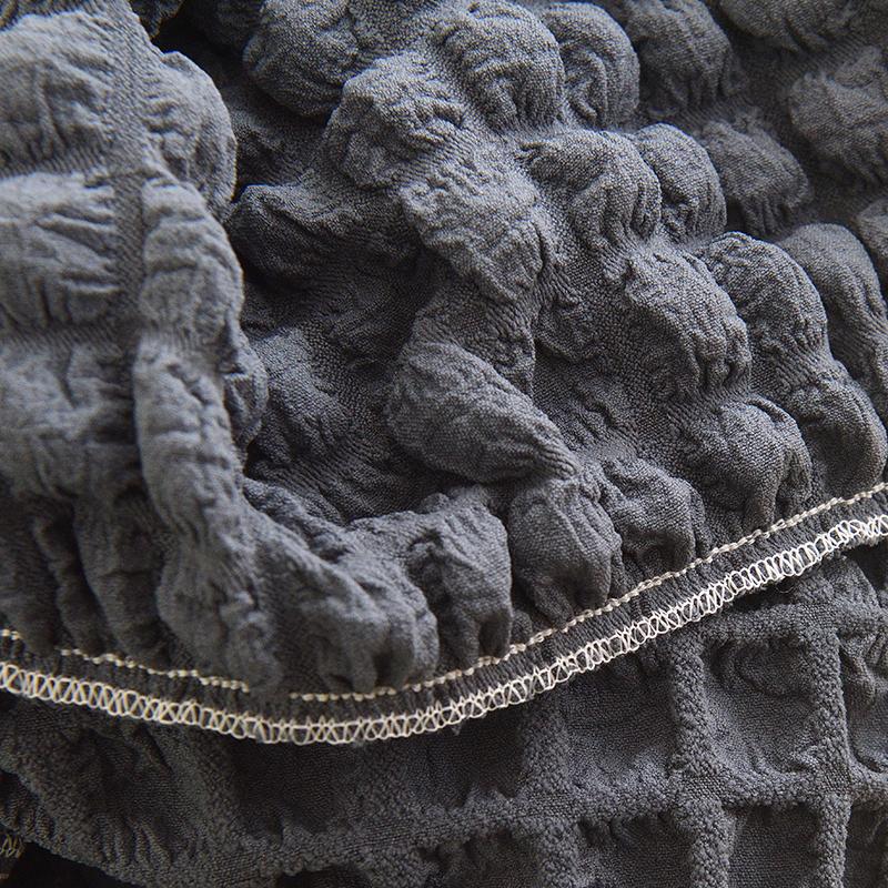 Bubble Fabric Club Tub Chair Covers Nordic Stretch Armchair Cover 1Seater Removable Bar Single Seat Covers Home Decor Hotel