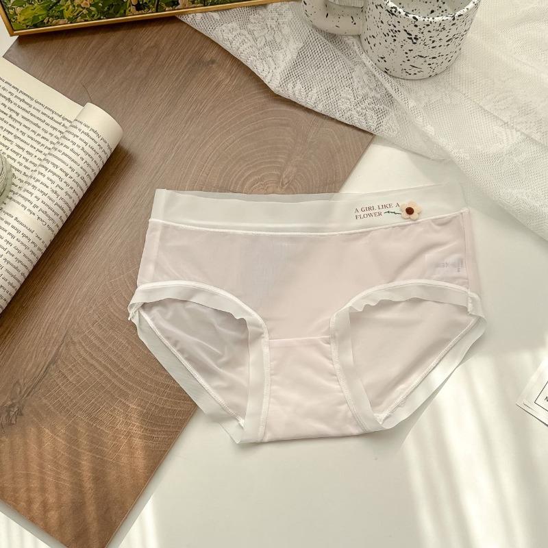 Minimalistisch gestaltete, hautfreundliche, bequeme Hüfttasche, nahtloses Gesäß, atmungsaktive Eisseide, reine Baumwolle, Schritt, Damenunterwäsche