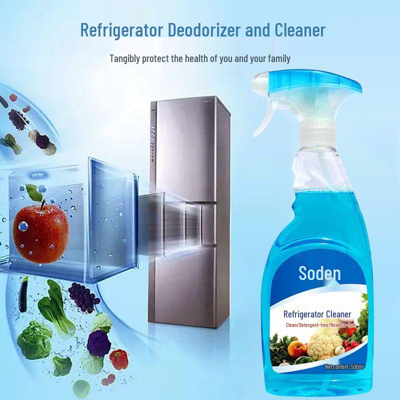 Refrigerator and Microwave Cleaner: Eliminates Odors, Stains, and Mold for a Fresh Household.