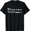 Vintage 70 Birthday Decorations Men 70yr 1956 70th Birthday T-Shirt