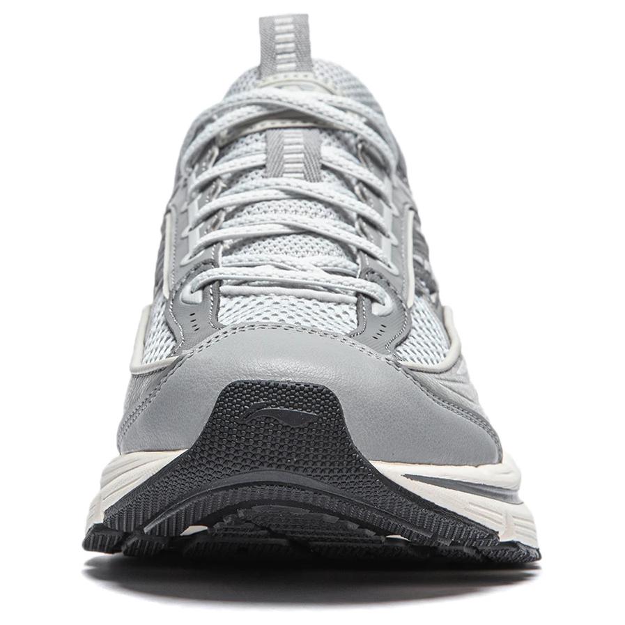 LiNing Yixing Lite Classic Comfortable Thick Sole Height Increasing Shock Absorbing Non-Slip Wear-Resistant Rebound Low-Top Casual Shoes AGCU057-2