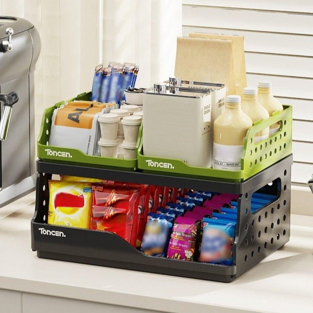 Pegboard Foldable Desktop Bookshelf Plastic Drawer Organizer Desktop Storage Shelf Student Study