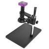 51MP Digital Video Microscope Camera with 180X CLens 144LED Ring Light Stand Bracket for Repairing  5060HZ