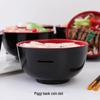 Creative Udon Noodle Bowl Ramen Piggy Bank for Film and Photography Props