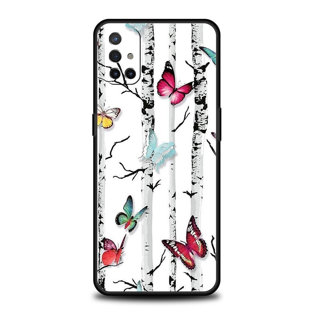 Phone Case For Oneplus 13R 13 12 10T 11 R10 Nord N100 N200 N10 9 9R CE 2 3 Z Pro Lite 5G Soft TPU Cover Butterfly Design Fundas