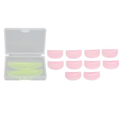 Bigoudis à cils permanents Ultrathin en silicone souple réutilisables Bouclier pour permanente de cils pour salon de beauté
