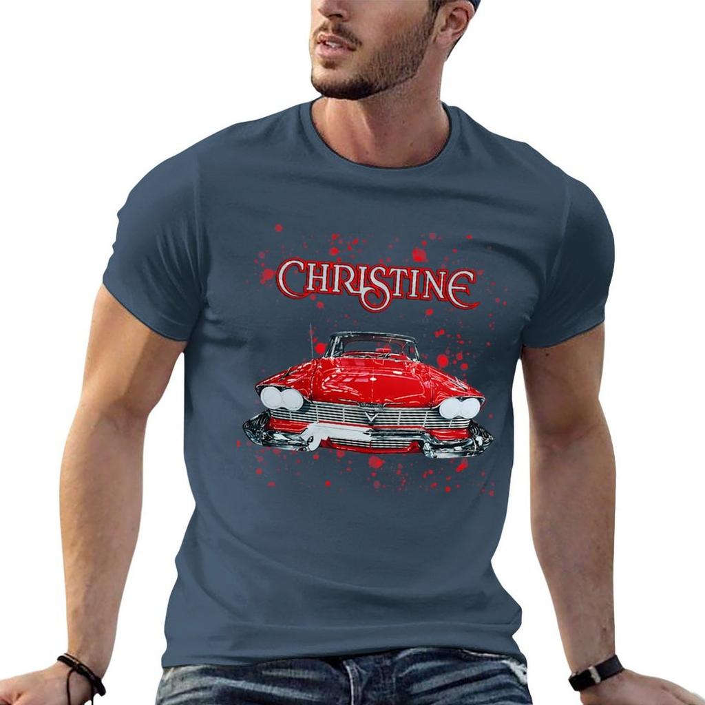 Christine Plymouth Fury TShirt man t shirt cotton t shirt man designer TShirt