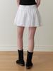 Liel Ojo Mini Skirt (White)
