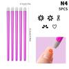 5/30Pcs Professional Nail Art Stamp Pen Set Daisy/Butterfly/Heart Nail Template Diy Nails Painting Tool Manicure