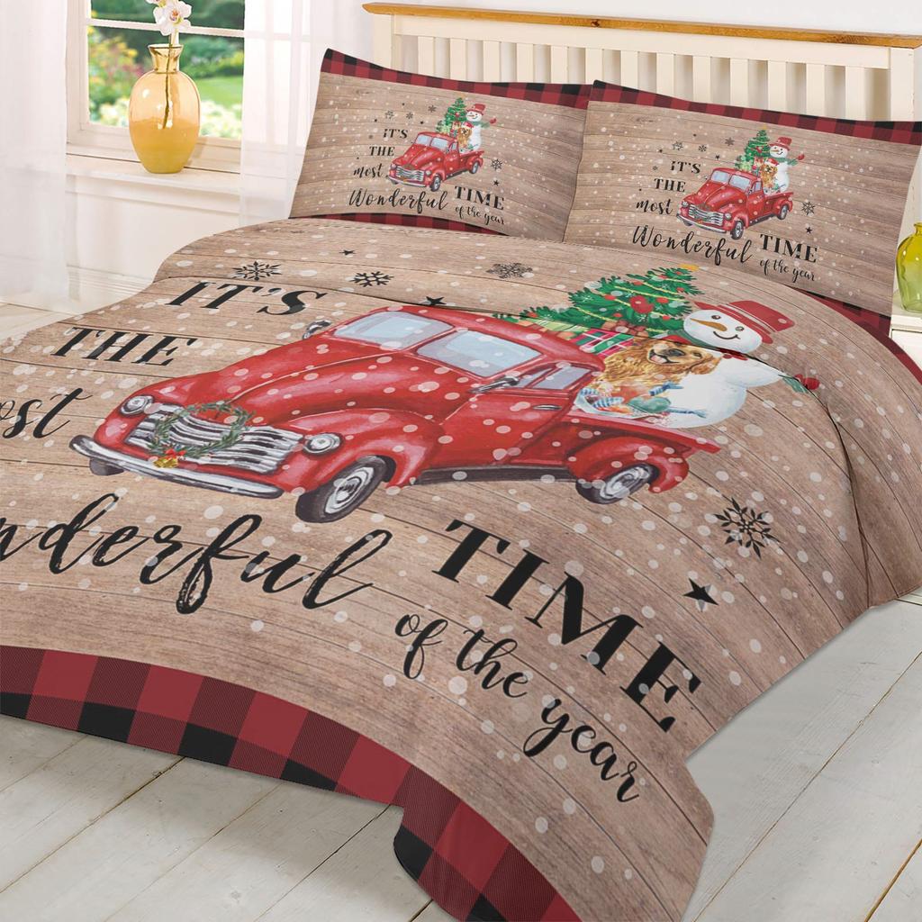 Small Animal Down Comforter Set Bedding Set 3-piece Cover Set