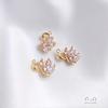 14K Gold-Filled Zirconia Swan Pendant DIY Jewelry Set: Bracelets, Necklaces, Earrings