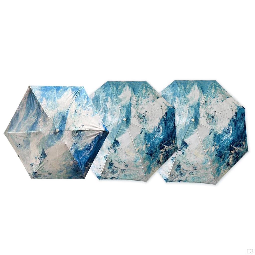 Automatic Umbrella Foldable Lightweight Sturdy Windproof Travel Multipurpose for