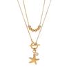 Jewelry Resort Wind Shell Starfish Casual Clavicle Chain OT Buckle Ocean Series Necklace Women
