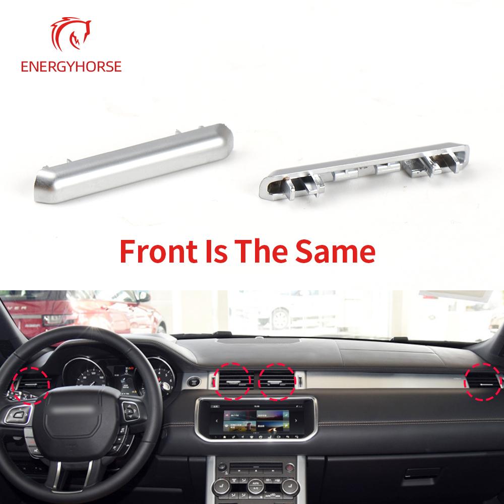 Chromplatte Klimaanlage Vent Toggle Stück Outlet Karte Pad Clip Windrichtungseinstellung Plektrum für Range Rover