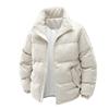 Veste en coton à col montant pour hommes et femmes Section de la veste en coton d'hiver décontractée et épaissie Manteau en coton pour couples Veste Manteau Homme