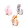 Electric Toys Plush Toy with Sound and Movements, Realistic Wiggling Ears Stuffed Animal