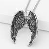 Domineering Men's Accessories Retro Angel Wings Wing Pendant Necklace