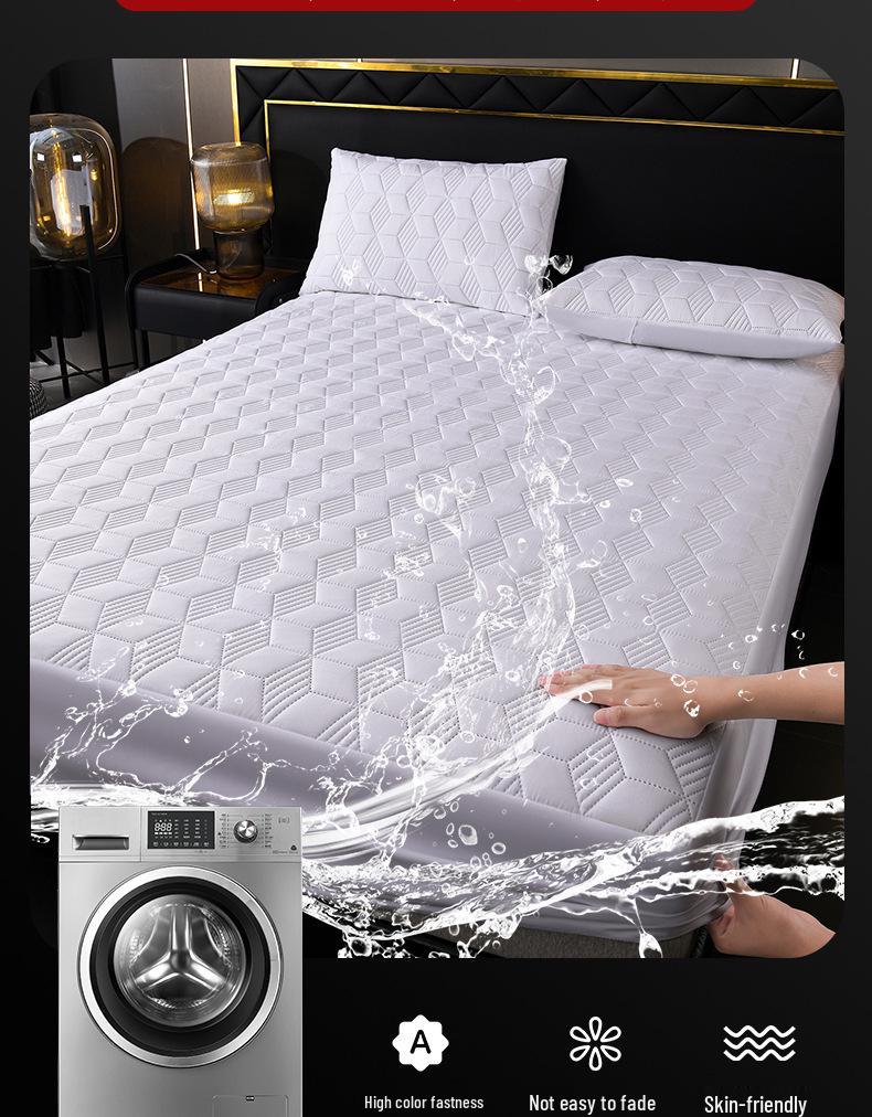 Gesteppter wasserdichter Spannbettlaken Matratzenschoner