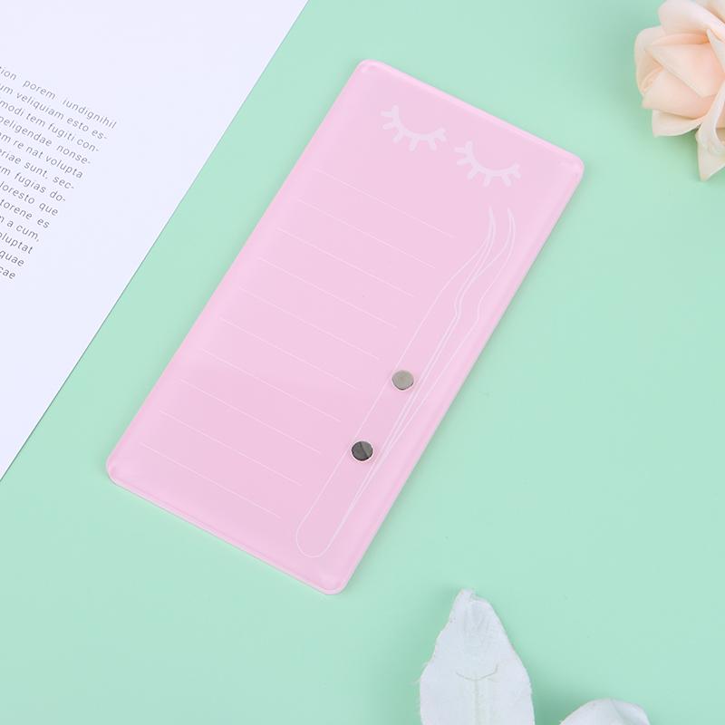 

Акриловый держатель для палетки ресниц Novel, доска для демонстрации ресниц с магнитным дизайном для хранения пинцетов для ресниц белый