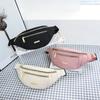 Lightweight Nylon Fanny Pack with Multi-Zipper Pockets Adjustable Waist Bag for Travel Sports & Daily Use
