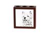 West Highland White Terrier, Westie, Westy - Pen Holder with a Dog, Desk Organizer with a Print, Personalized Desk Decoration from the Art-Dog Brand.