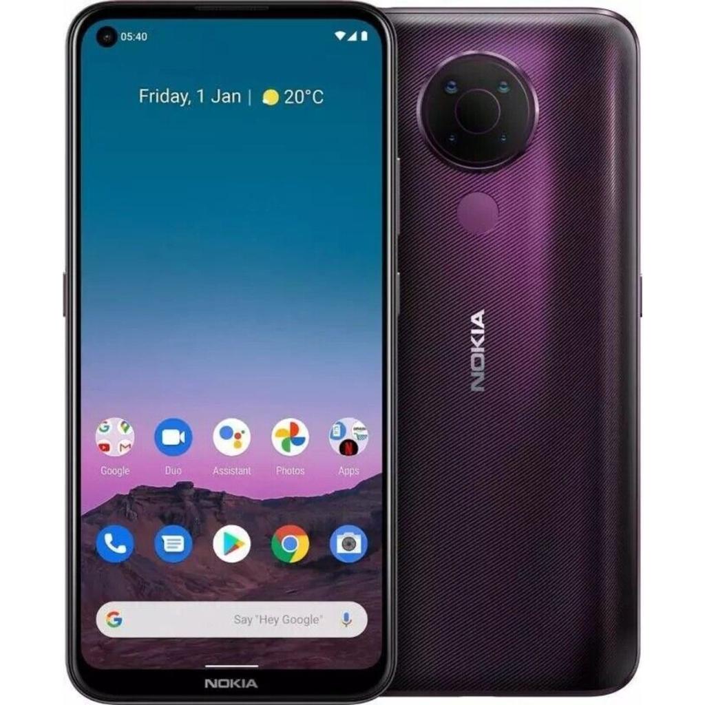 Refurbished Nokia 5.4 Unlocked 64GB/128GB 4G LTE 4GB RAM 48.0MP WIFI 2-SIM 6.39" Original Smartphone