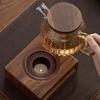Walnut Warm Tea Stove Household Candle Heating Roasting  Stove Open Flame Warm Tea Warm  Indoor  Maker  Stove