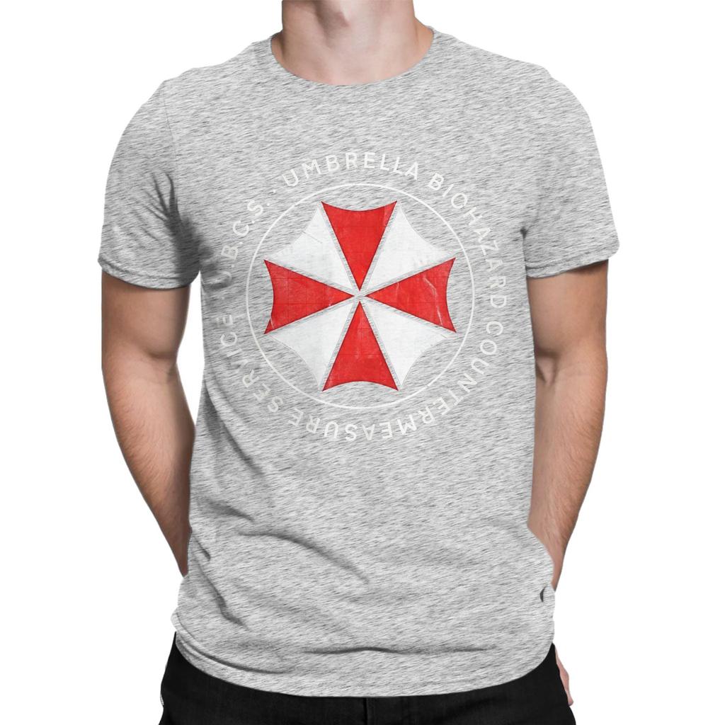 Umbrella Biohazard Countermeasure Service Resident Evil Novelty 100 Cotton Tshirt Resident Evil Tops Tees For Unisex