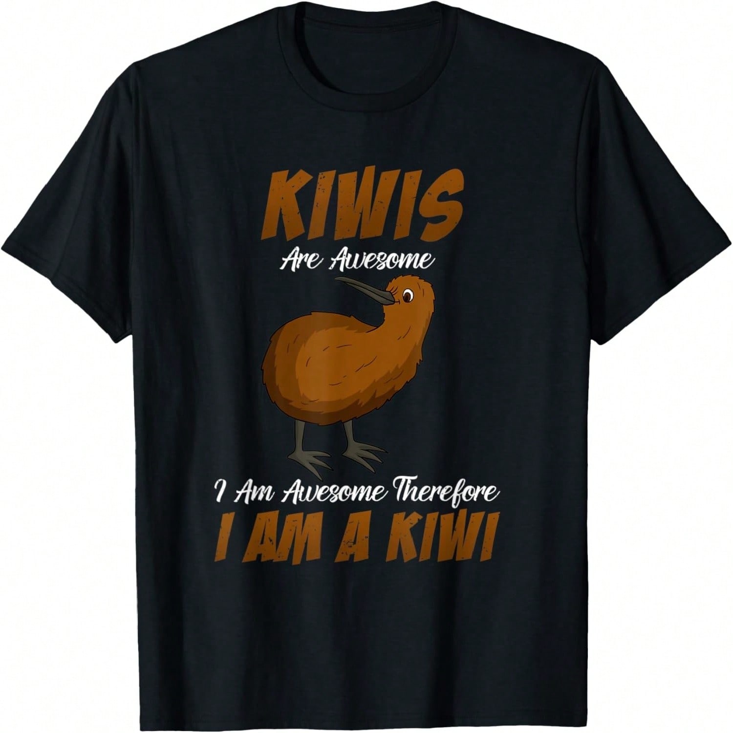 Kiwi Bird And Fruit Joke New Zealand Kiwi T-Shirt S разноцветный