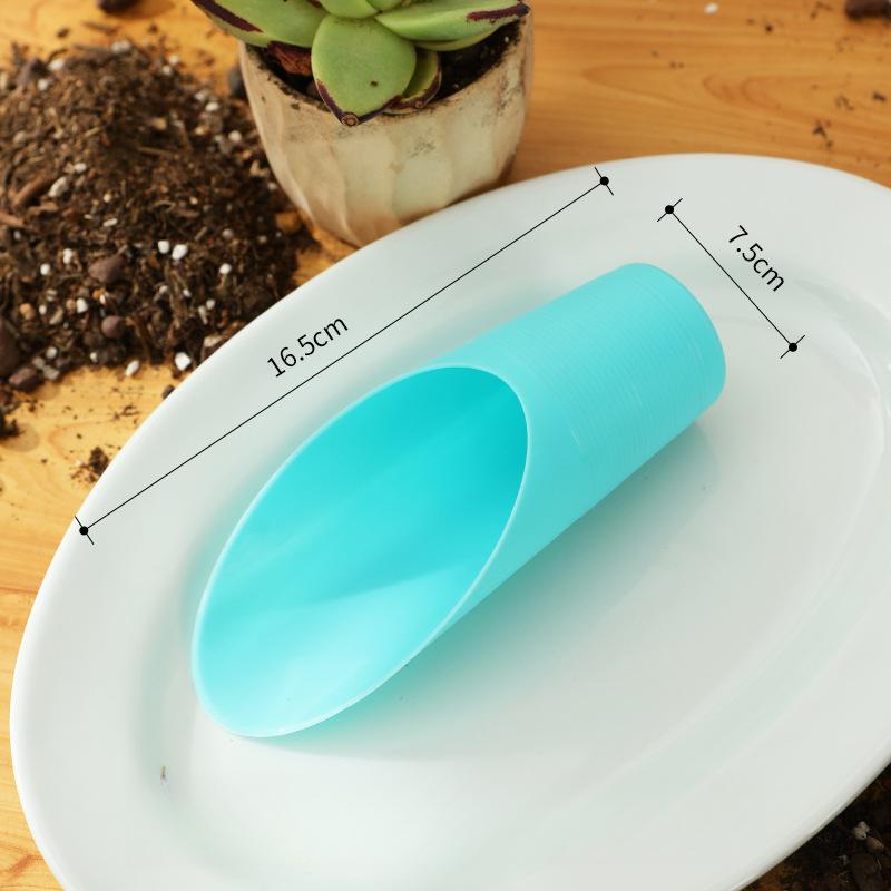 1 Stück Terra plastica vanga pala tazza Sukkulente DIY Bonsai Pflanze Helfer Gartengerät Schaufel zum Graben von Erde Equipo De muslimate