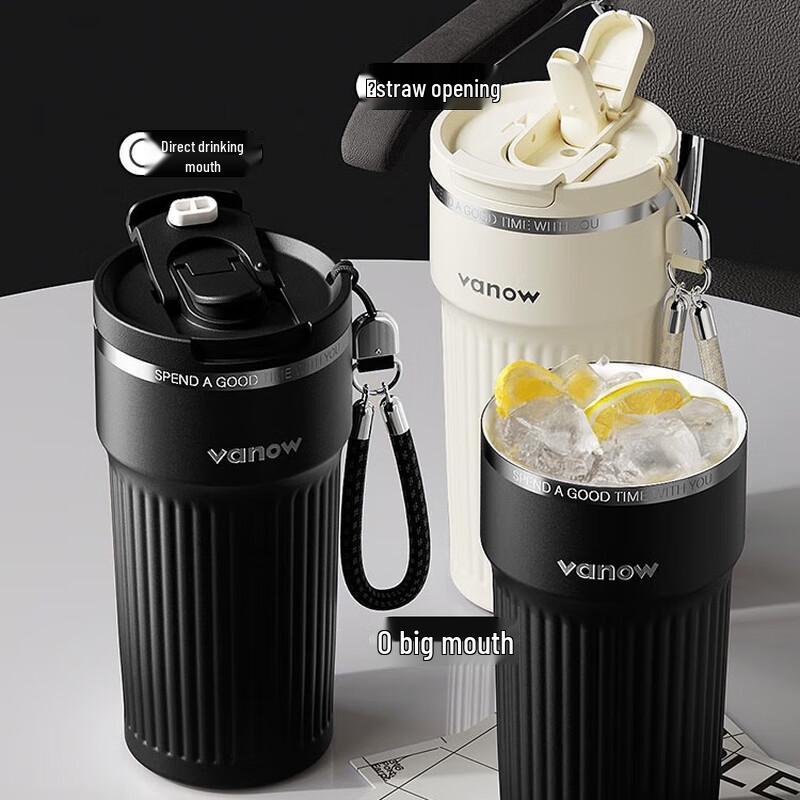 Vanow Striped Temperature Control Coffee Mug