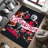 Bayer Leverkusen Teppich für Wohnzimmer Schlafzimmer Zuhause Sofadekoration, Rutschfeste Bodenmatte für Kinder zum Spielen
