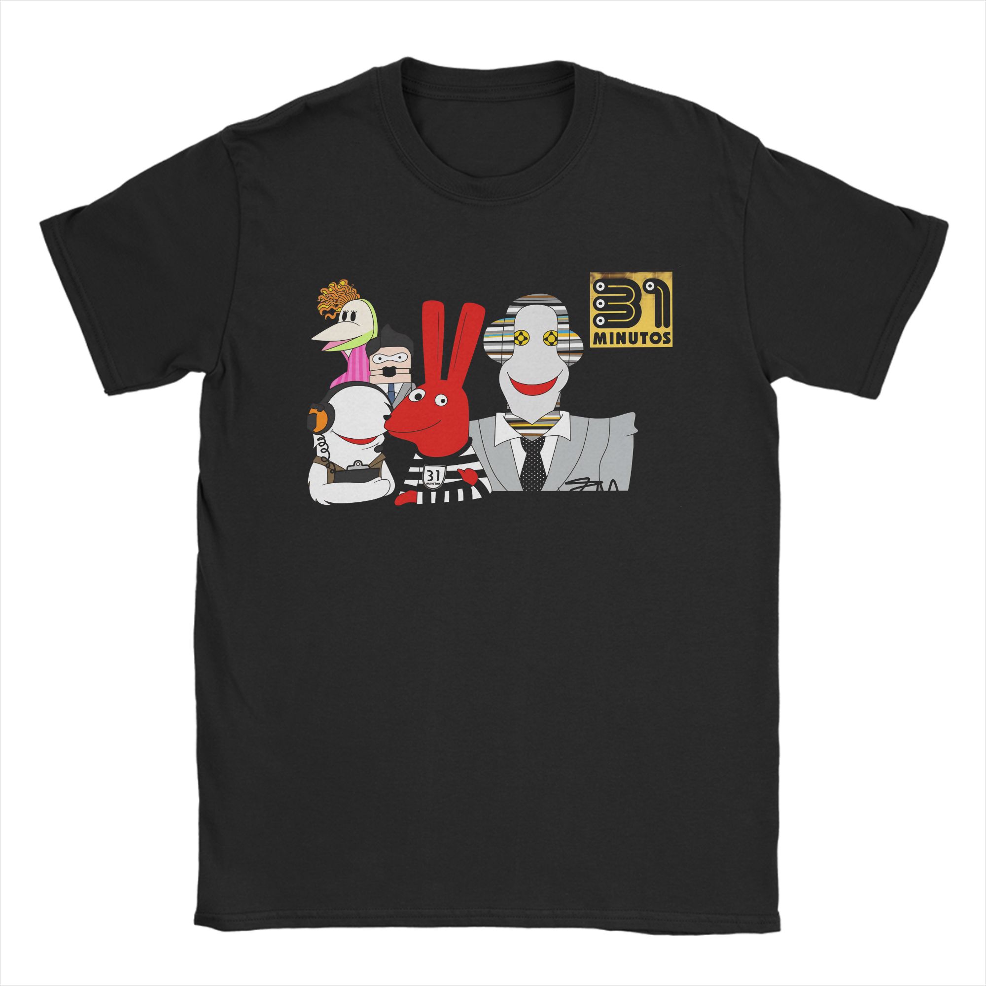 

31 Minutos Comedy Tv Show T Shirt Hipster T-Shirts Short Sleeves Y2K Funny Tshirt Summer 100 Cotton Oversized Tees 5XL різнокольоровий