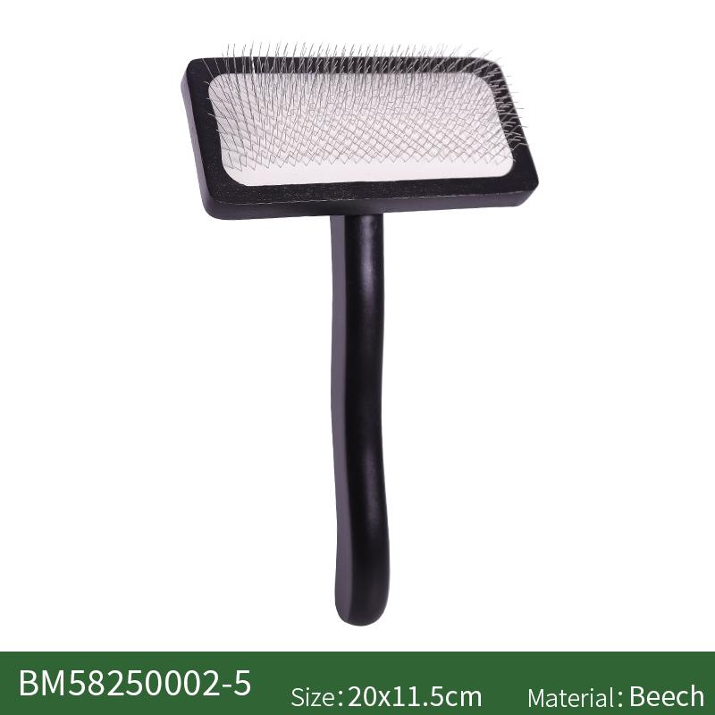 Pet Comb Wood  Massage Cute Hair Remover Cat Dog Brush for Grooming Bamboo Mini Rubber Custom Small Fine Needle
