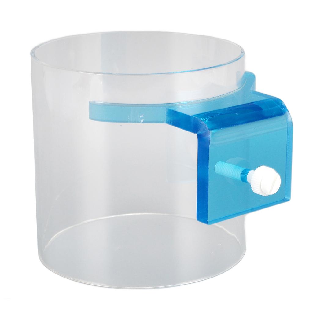 Fish Feeding Ring Raised Sturdy Clear Acrylic Fishes Floating Food Feeder Circle For Fish Tank