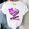 Women Ice Cream Casual Cute Beach 90s Cartoon Short Sleeve Graphic Summer Fashion Print Female Clothes Tops Tees Tshirt T-Shirt