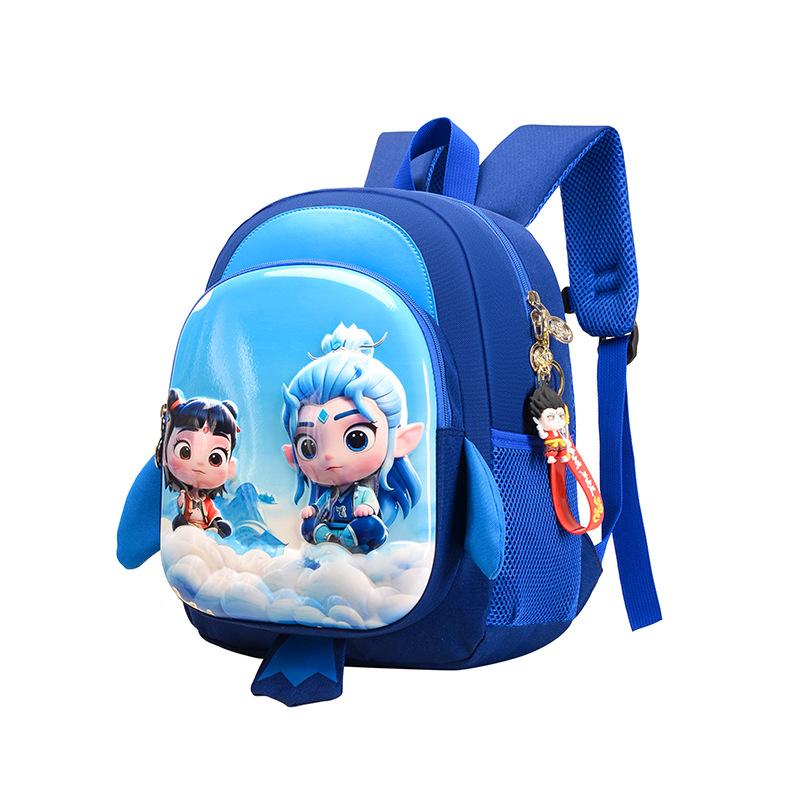 National Manga Cartoon Boys And Girls Backpack Foreign Style Printing Kindergarten Primary School Students Schoolbag Children Backpack