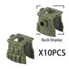 MOC Military SWAT Soldiers Building Blocks Accessories Set Medical Box Vest Backpack Bricks Kids Gift