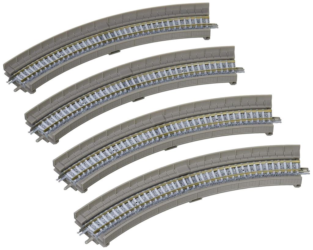 TOMYTEC TOMIX N Gauge PC Rails with Viaduct HC243-45-PC F 4-Piece Set 1873 Railway Model Accessories