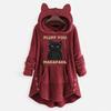 Autumn and Winter Hoodie Women's Hooded Long Sleeved Pocket Splicing Pullover Sweatshirts Outerwears Roupas Femininas