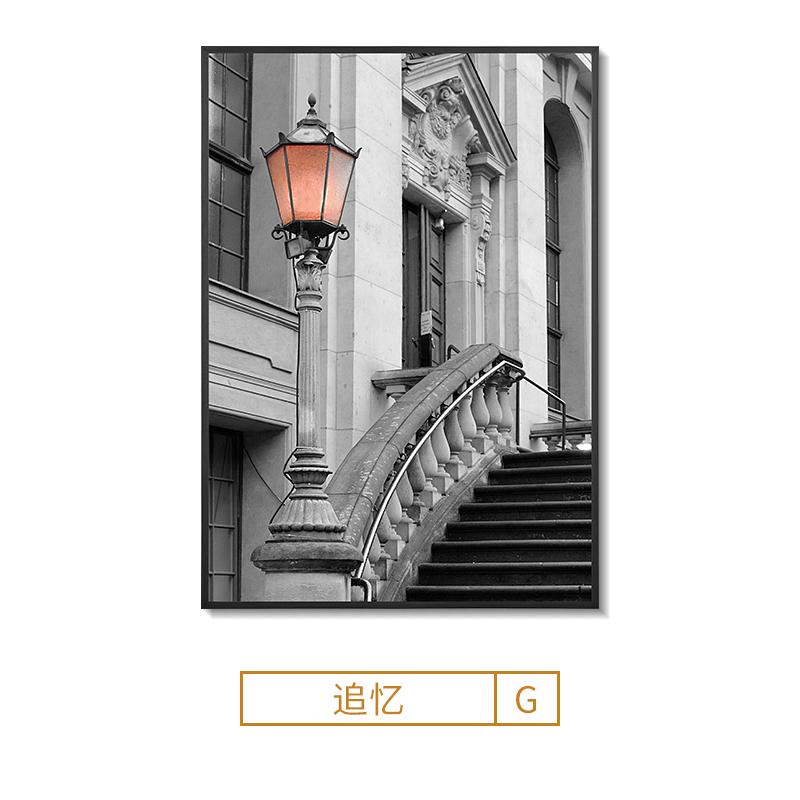 

Скандинавский черно-белый цвет, поп-замок, здание, железная башня, колесо обозрения, пейзажные фотографии, танцевальные плакаты с лошадьми, холст, живопись 21x30cm No Frame