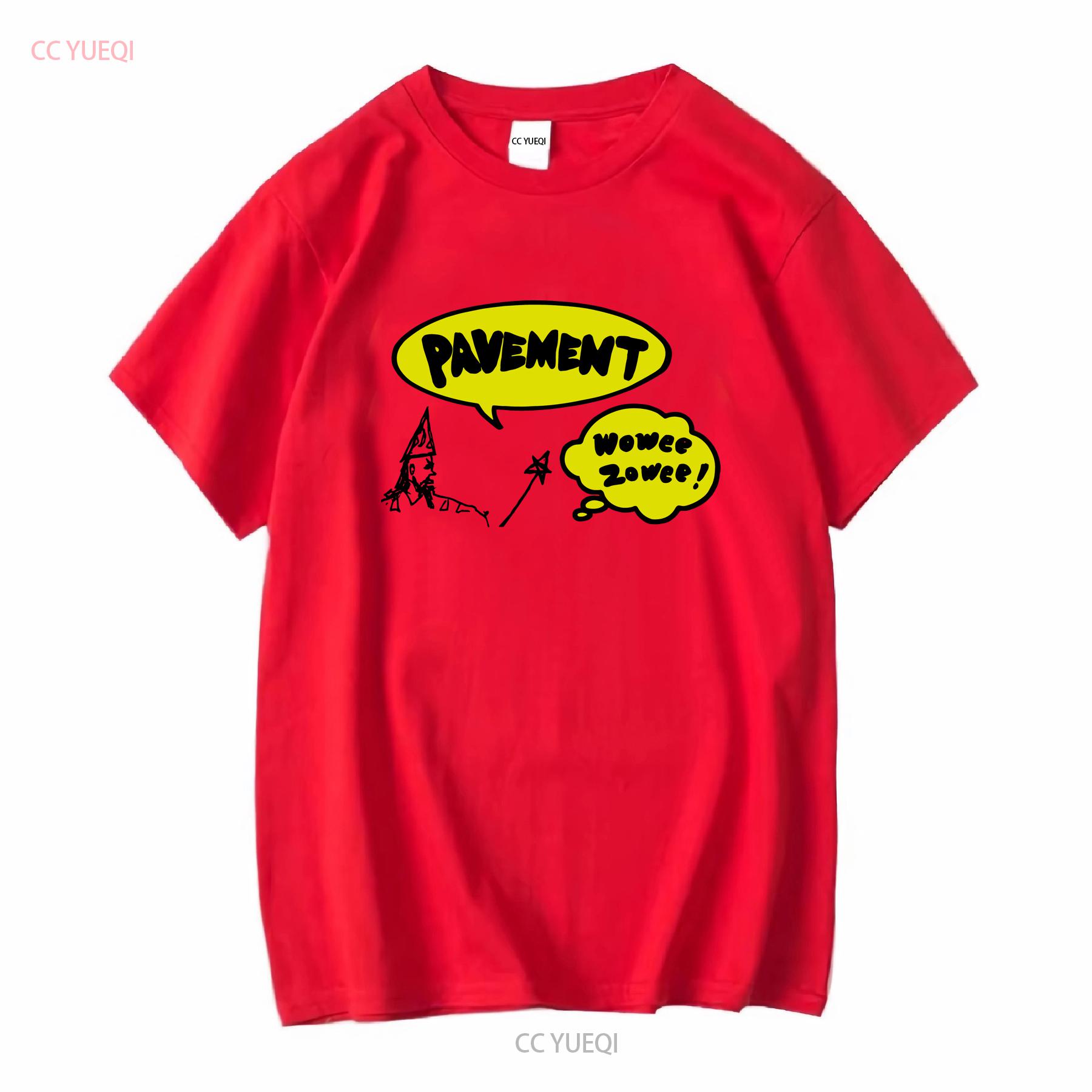 Т-shirt Pavement Wowee Zowee с длинным или коротким рукавом винтажная стирка дизайнерская одежда с принтом эластичная стильная повседневная для мужчин S
