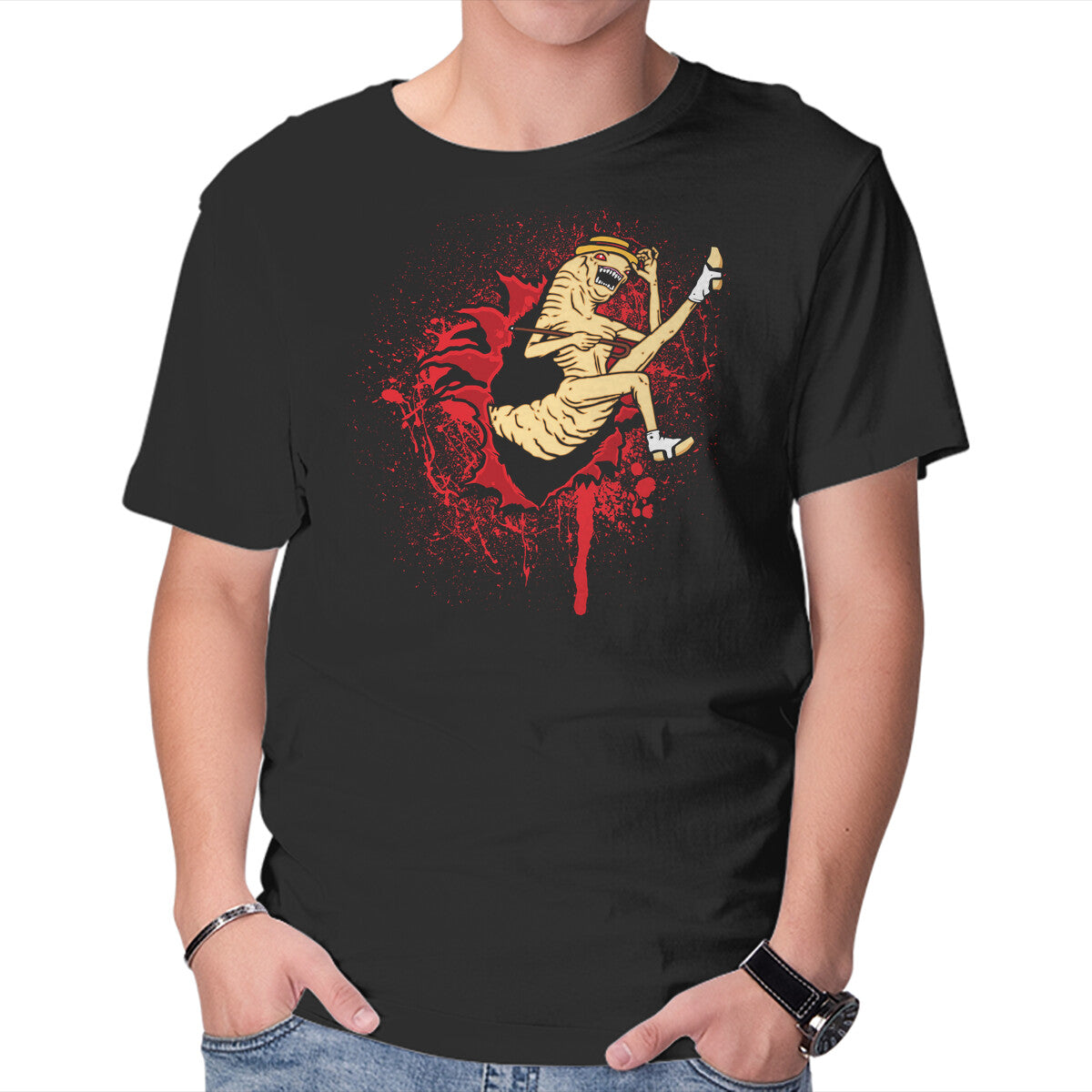 Unisex Crew Neck T-Shirt Hello My Baby Graphic Short Sleeve Casual Tee XL