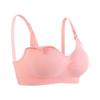 Women's Solid Color Seamless Breathable Super Elastic Feeding Pajamas Sexy Bra