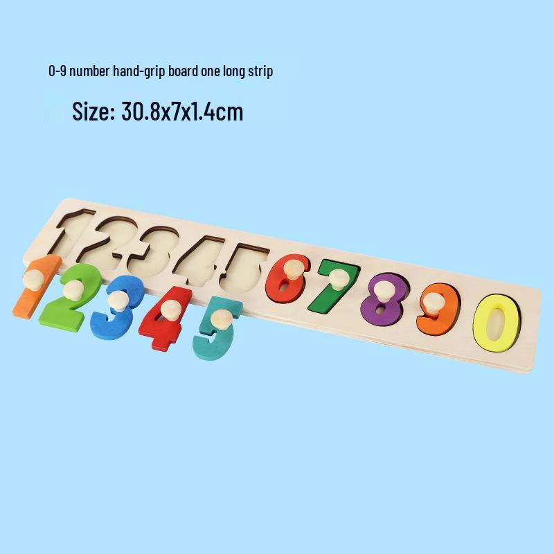 Montessori Geometric Shape Puzzle: Circle, Triangle, Square Board for Color Recognition and Matching