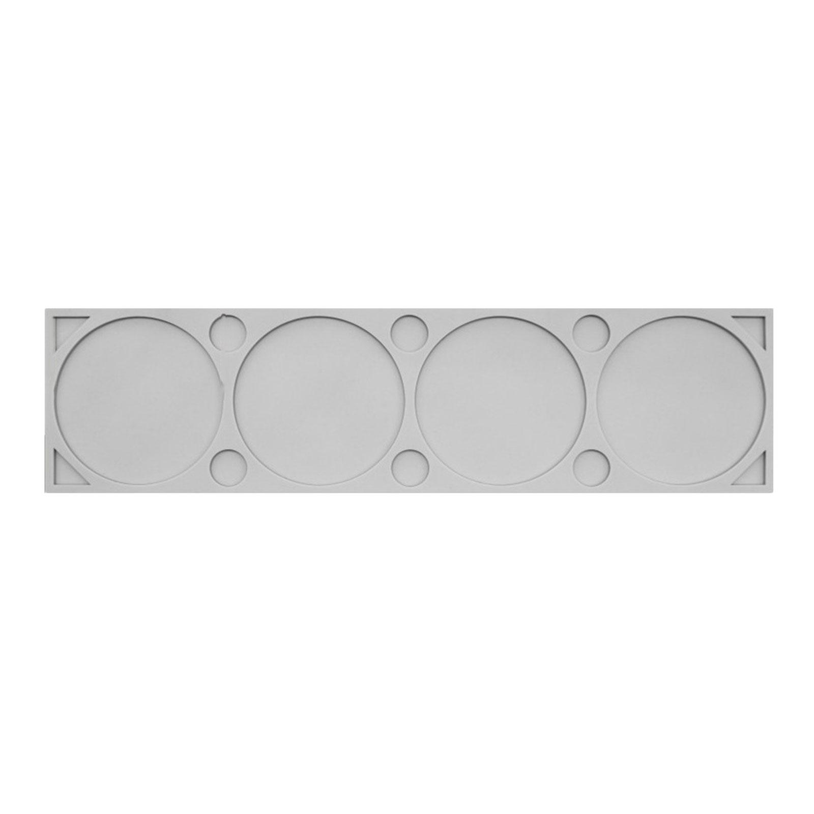 Easy Release Rings Fondant Mold, Silicone Mould for Cake Dessert Decoration Rings Fondant Lace Mold for Chocolate